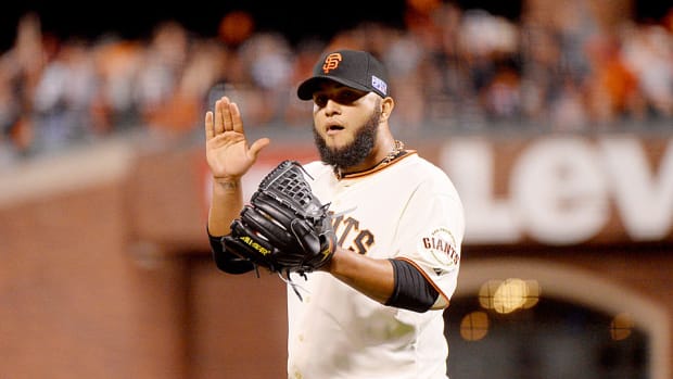 Yusmeiro Petit Giants NLCS Game 4
